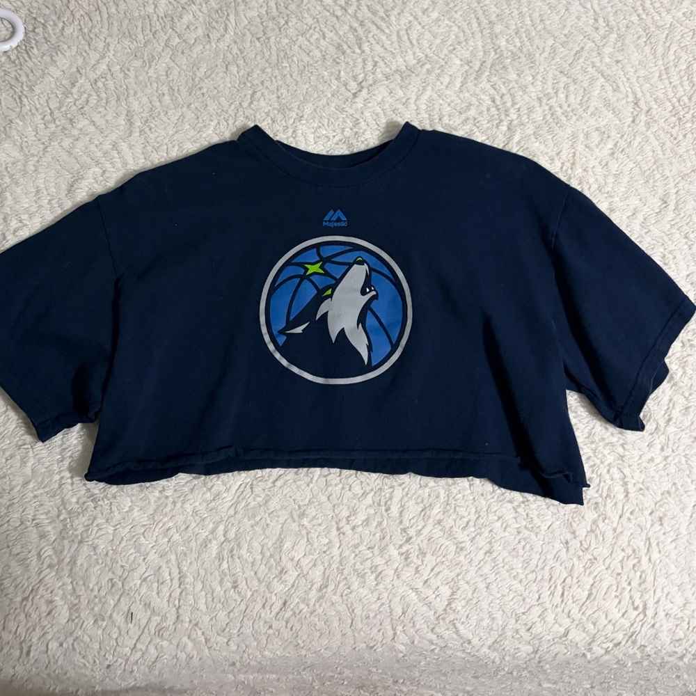 Navy Blue Graphic T-Shirt